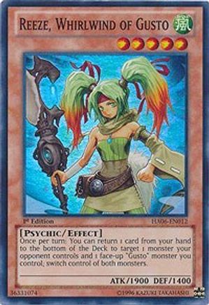 Reeze, Whirlwind of Gusto (HA06-EN012) - Hidden Arsenal 6: Omega Xyz 1st Edition - Premium Yugioh Single from Konami - Just $0.26! Shop now at Game Crave Tournament Store