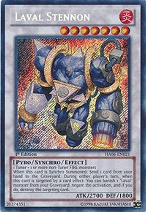 Laval Stennon (HA06-EN021) - Hidden Arsenal 6: Omega Xyz Unlimited - Premium Yugioh Single from Konami - Just $0.26! Shop now at Game Crave Tournament Store