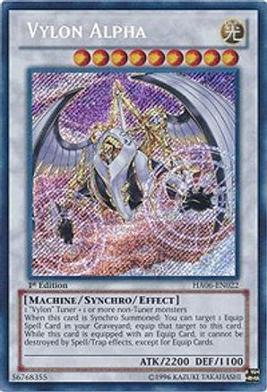 Vylon Alpha (HA06-EN022) - Hidden Arsenal 6: Omega Xyz Unlimited - Premium Yugioh Single from Konami - Just $1! Shop now at Game Crave Tournament Store