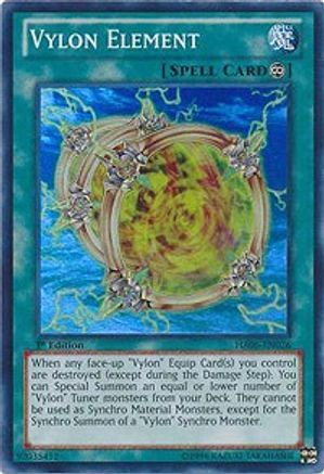 Vylon Element (HA06-EN026) - Hidden Arsenal 6: Omega Xyz Unlimited - Premium Yugioh Single from Konami - Just $1.20! Shop now at Game Crave Tournament Store