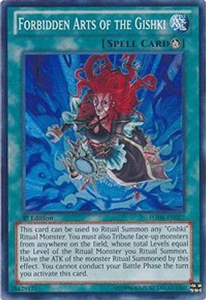 Forbidden Arts of the Gishki (HA06-EN027) - Hidden Arsenal 6: Omega Xyz 1st Edition - Premium Yugioh Single from Konami - Just $0.26! Shop now at Game Crave Tournament Store