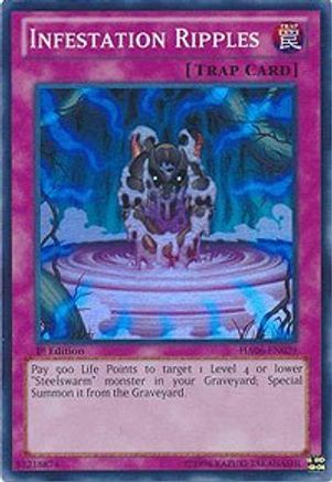 Infestation Ripples (HA06-EN029) - Hidden Arsenal 6: Omega Xyz 1st Edition - Premium Yugioh Single from Konami - Just $0.25! Shop now at Game Crave Tournament Store