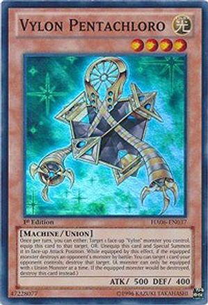 Vylon Pentachloro (HA06-EN037) - Hidden Arsenal 6: Omega Xyz 1st Edition - Premium Yugioh Single from Konami - Just $0.25! Shop now at Game Crave Tournament Store
