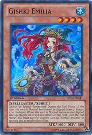 Gishki Emilia (HA06-EN041) - Hidden Arsenal 6: Omega Xyz 1st Edition - Premium Yugioh Single from Konami - Just $0.25! Shop now at Game Crave Tournament Store