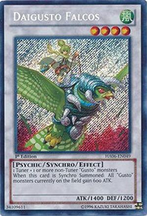 Daigusto Falcos (HA06-EN049) - Hidden Arsenal 6: Omega Xyz 1st Edition - Premium Yugioh Single from Konami - Just $0.33! Shop now at Game Crave Tournament Store