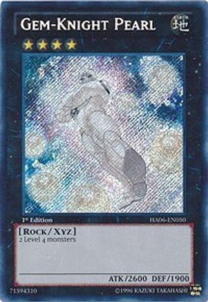 Gem-Knight Pearl (HA06-EN050) - Hidden Arsenal 6: Omega Xyz 1st Edition - Premium Yugioh Single from Konami - Just $1.01! Shop now at Game Crave Tournament Store