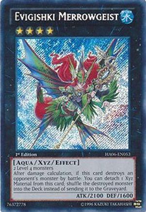 Evigishki Merrowgeist (HA06-EN053) - Hidden Arsenal 6: Omega Xyz 1st Edition - Premium Yugioh Single from Konami - Just $1.40! Shop now at Game Crave Tournament Store