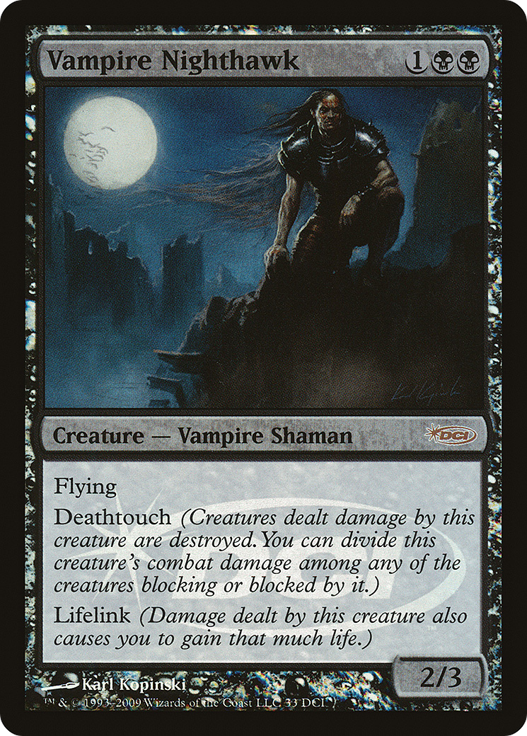 Vampire Nighthawk (PDCI-033) - DCI Promos Foil - Premium MTG Single from Wizards of the Coast - Just $2.75! Shop now at Game Crave Tournament Store