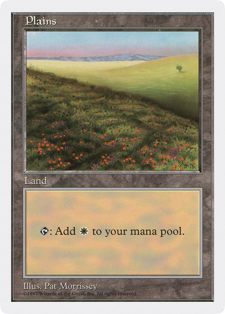Plains (5ED-431) - Fifth Edition - Premium MTG Single from Wizards of the Coast - Just $0.98! Shop now at Game Crave Tournament Store