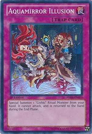 Aquamirror Illusion (HA06-EN059) - Hidden Arsenal 6: Omega Xyz 1st Edition - Premium Yugioh Single from Konami - Just $0.39! Shop now at Game Crave Tournament Store