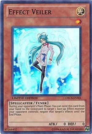 Effect Veiler (ORCS-ENSE1) - Order of Chaos Limited - Premium Yugioh Single from Konami - Just $1.69! Shop now at Game Crave Tournament Store