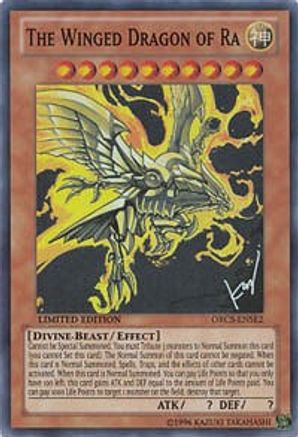 The Winged Dragon of Ra (ORCS-ENSE2) - Order of Chaos Limited - Premium Yugioh Single from Konami - Just $0.93! Shop now at Game Crave Tournament Store