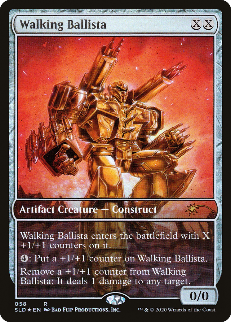 Walking Ballista (SLD-058) - Secret Lair Drop Foil - Premium MTG Single from Wizards of the Coast - Just $17.38! Shop now at Game Crave Tournament Store