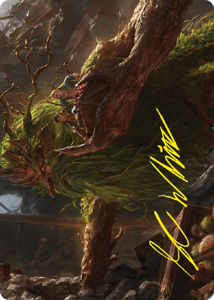 Treebeard, Gracious Host // Treebeard, Gracious Host (ALTR-067) - Tales of Middle-earth Art Series (Borderless) Foil - Premium MTG Single from Wizards of the Coast - Just $0! Shop now at Game Crave Tournament Store