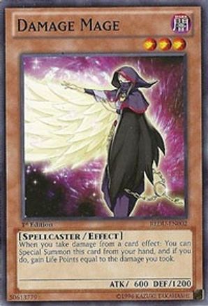 Damage Mage (REDU-EN002) - Return of the Duelist 1st Edition - Premium Yugioh Single from Konami - Just $0.25! Shop now at Game Crave Tournament Store