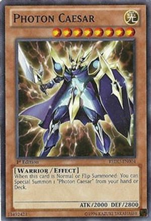 Photon Caesar (REDU-EN004) - Return of the Duelist Unlimited - Premium Yugioh Single from Konami - Just $0.23! Shop now at Game Crave Tournament Store