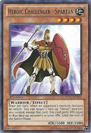 Heroic Challenger - Spartan (REDU-EN005) - Return of the Duelist Unlimited - Premium Yugioh Single from Konami - Just $0.25! Shop now at Game Crave Tournament Store
