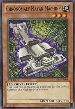 Chronomaly Mayan Machine (REDU-EN009) - Return of the Duelist Unlimited - Premium Yugioh Single from Konami - Just $0.25! Shop now at Game Crave Tournament Store