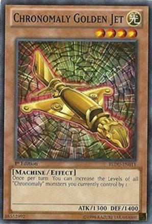 Chronomaly Golden Jet (REDU-EN011) - Return of the Duelist Unlimited - Premium Yugioh Single from Konami - Just $0.25! Shop now at Game Crave Tournament Store