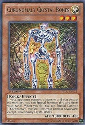 Chronomaly Crystal Bones (REDU-EN012) - Return of the Duelist 1st Edition - Premium Yugioh Single from Konami - Just $0.23! Shop now at Game Crave Tournament Store