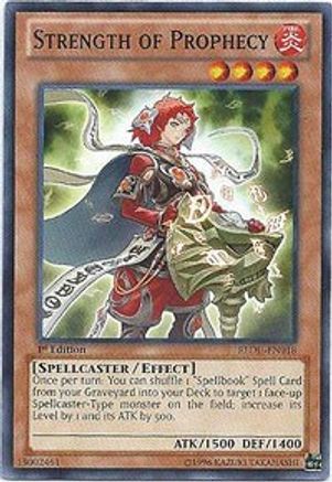 Strength of Prophecy (REDU-EN018) - Return of the Duelist 1st Edition - Premium Yugioh Single from Konami - Just $0.25! Shop now at Game Crave Tournament Store
