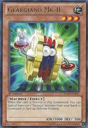 Geargiano Mk-II (REDU-EN027) - Return of the Duelist 1st Edition - Premium Yugioh Single from Konami - Just $0.33! Shop now at Game Crave Tournament Store