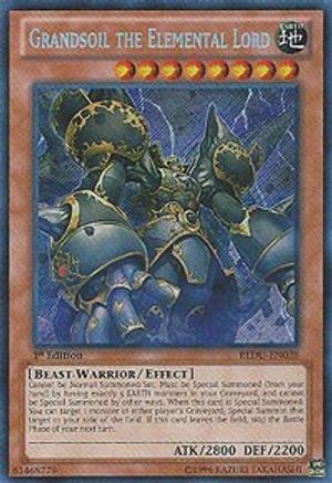 Grandsoil the Elemental Lord (REDU-EN038) - Return of the Duelist Unlimited - Premium Yugioh Single from Konami - Just $1.66! Shop now at Game Crave Tournament Store