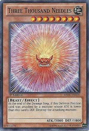 Three Thousand Needles (REDU-EN039) - Return of the Duelist Unlimited - Premium Yugioh Single from Konami - Just $0.25! Shop now at Game Crave Tournament Store