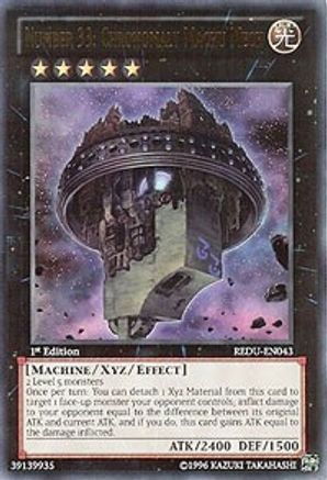 Number 33: Chronomaly Machu Mech (REDU-EN043) - Return of the Duelist 1st Edition - Premium Yugioh Single from Konami - Just $8.74! Shop now at Game Crave Tournament Store