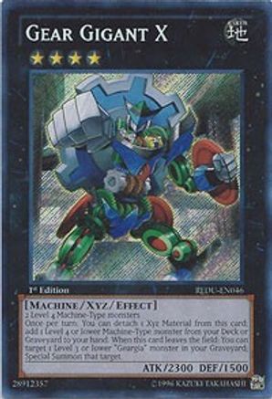Gear Gigant X (REDU-EN046) - Return of the Duelist 1st Edition - Premium Yugioh Single from Konami - Just $12.57! Shop now at Game Crave Tournament Store