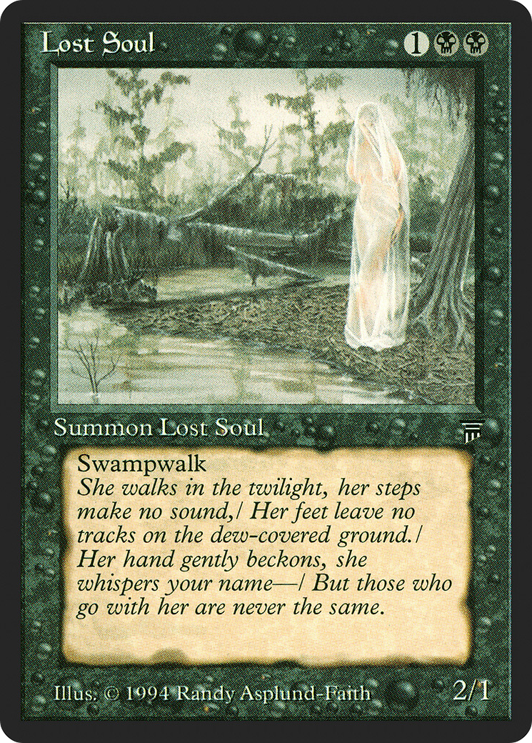 Lost Soul (LEG-111) - Legends - Premium MTG Single from Wizards of the Coast - Just $0.30! Shop now at Game Crave Tournament Store