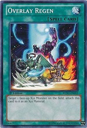 Overlay Regen (REDU-EN052) - Return of the Duelist 1st Edition - Premium Yugioh Single from Konami - Just $0.25! Shop now at Game Crave Tournament Store
