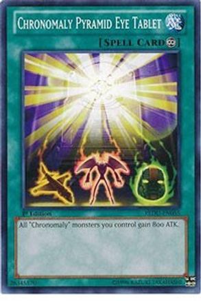 Chronomaly Pyramid Eye Tablet (REDU-EN055) - Return of the Duelist 1st Edition - Premium Yugioh Single from Konami - Just $0.25! Shop now at Game Crave Tournament Store