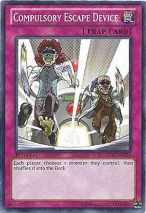Compulsory Escape Device (REDU-EN074) - Return of the Duelist Unlimited - Premium Yugioh Single from Konami - Just $0.25! Shop now at Game Crave Tournament Store
