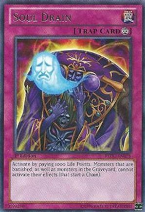 Soul Drain (REDU-EN078) - Return of the Duelist Unlimited - Premium Yugioh Single from Konami - Just $4.69! Shop now at Game Crave Tournament Store