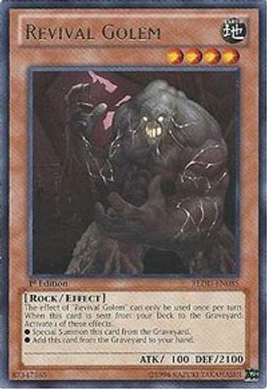 Revival Golem (REDU-EN085) - Return of the Duelist Unlimited - Premium Yugioh Single from Konami - Just $0.51! Shop now at Game Crave Tournament Store
