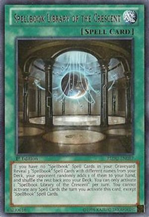 Spellbook Library of the Crescent (REDU-EN087) - Return of the Duelist Unlimited - Premium Yugioh Single from Konami - Just $0.45! Shop now at Game Crave Tournament Store