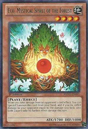 Eco, Mystical Spirit of the Forest (REDU-EN091) - Return of the Duelist 1st Edition - Premium Yugioh Single from Konami - Just $0.25! Shop now at Game Crave Tournament Store