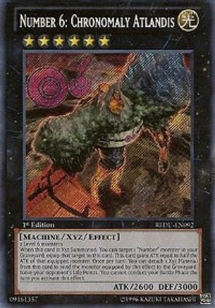 Number 6: Chronomaly Atlandis (REDU-EN092) - Return of the Duelist Unlimited - Premium Yugioh Single from Konami - Just $5.34! Shop now at Game Crave Tournament Store