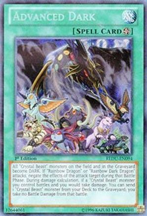 Advanced Dark (REDU-EN094) - Return of the Duelist 1st Edition - Premium Yugioh Single from Konami - Just $2.58! Shop now at Game Crave Tournament Store