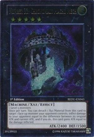 Number 33: Chronomaly Machu Mech (UTR) (REDU-EN043) - Return of the Duelist 1st Edition - Premium Yugioh Single from Konami - Just $12.26! Shop now at Game Crave Tournament Store