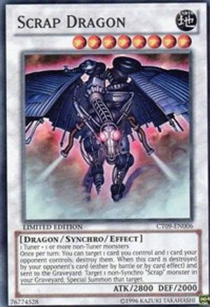 Scrap Dragon (CT09-EN006) - 2012 Collectors Tin Limited - Premium Yugioh Single from Konami - Just $0.45! Shop now at Game Crave Tournament Store