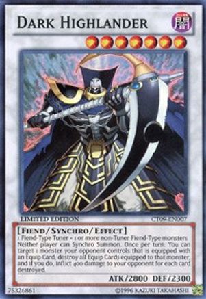 Dark Highlander (CT09-EN007) - 2012 Collectors Tin Limited - Premium Yugioh Single from Konami - Just $0.25! Shop now at Game Crave Tournament Store