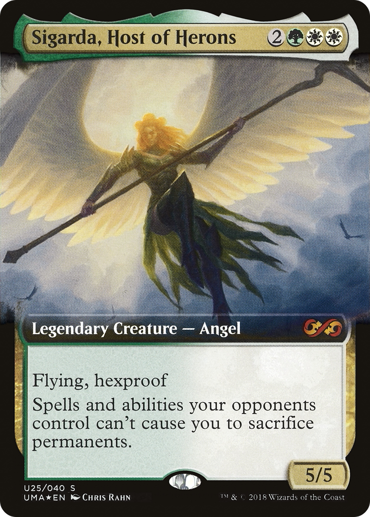 Sigarda, Host of Herons (PUMA-U25) - Ultimate Box Topper: (Extended Art) Foil - Premium MTG Single from Wizards of the Coast - Just $16.59! Shop now at Game Crave Tournament Store