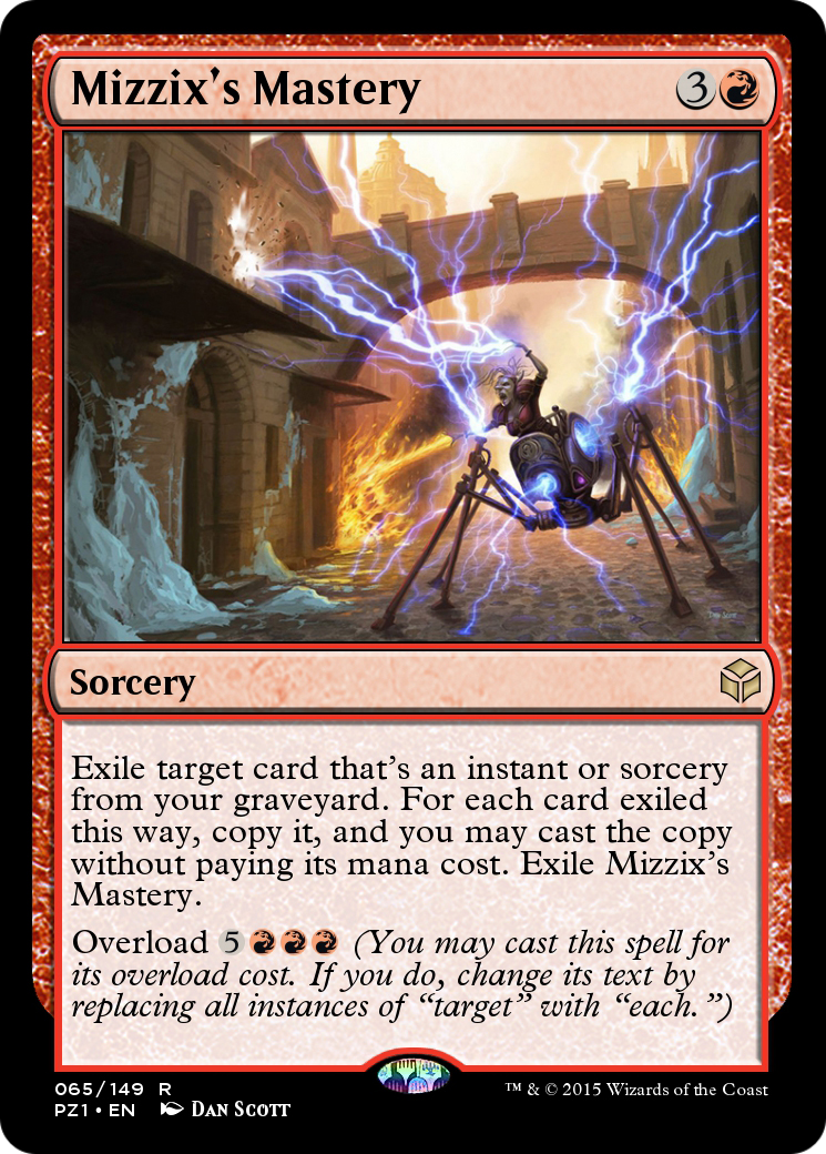 Mizzix's Mastery (PZ1-065) - Legendary Cube Prize Pack Foil - Premium MTG Single from Wizards of the Coast - Just $0! Shop now at Game Crave Tournament Store