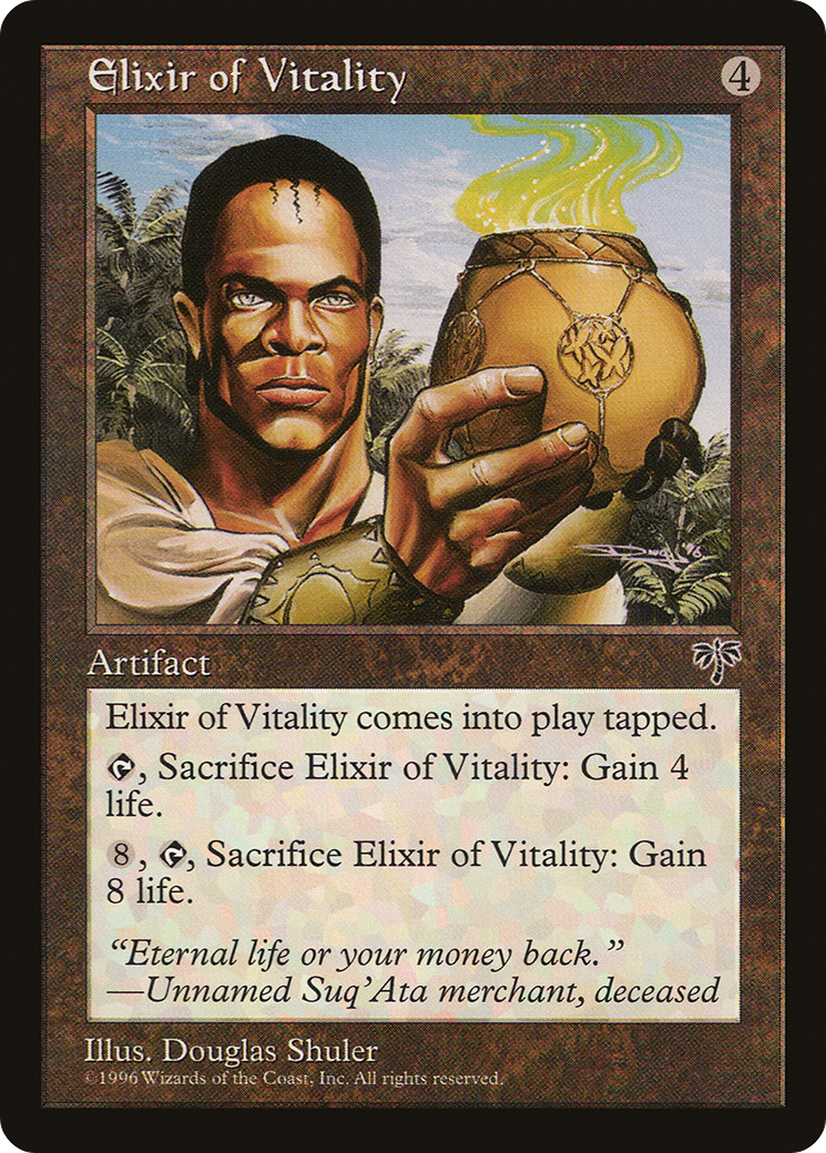 Elixir of Vitality (MIR-300) - Mirage - Premium MTG Single from Wizards of the Coast - Just $0.08! Shop now at Game Crave Tournament Store