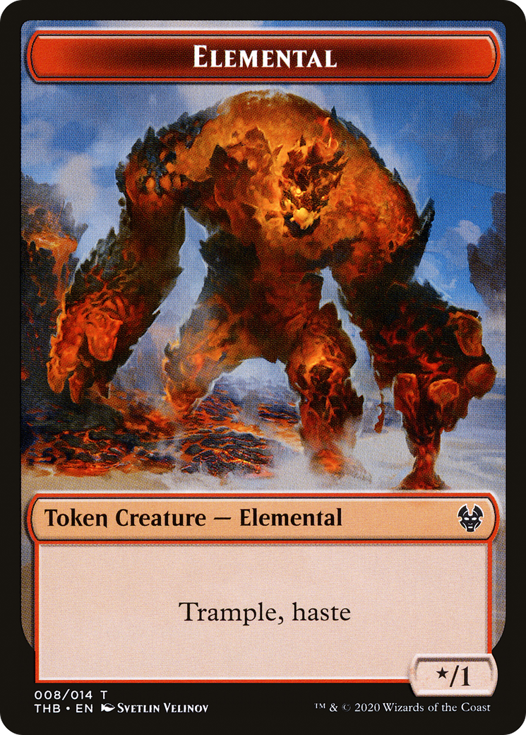 Elemental (TTHB-008) - Theros Beyond Death Tokens - Premium MTG Single from Wizards of the Coast - Just $0! Shop now at Game Crave Tournament Store