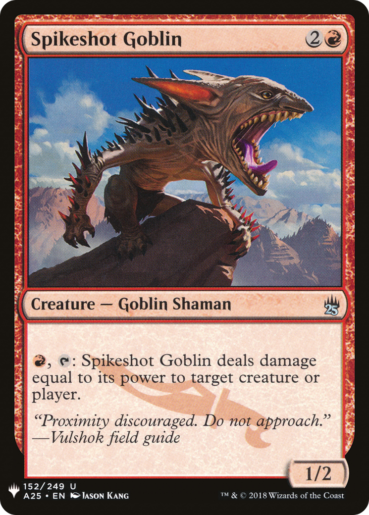 Spikeshot Goblin (MB1-1066) - Mystery Booster - Premium MTG Single from Wizards of the Coast - Just $0.08! Shop now at Game Crave Tournament Store