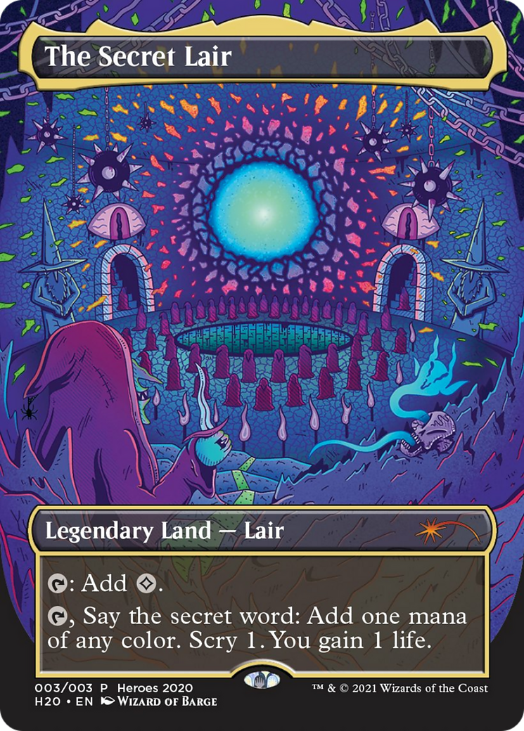 The Secret Lair (HTR20-003) - 2020 Heroes of the Realm Foil - Premium MTG Single from Wizards of the Coast - Just $0! Shop now at Game Crave Tournament Store