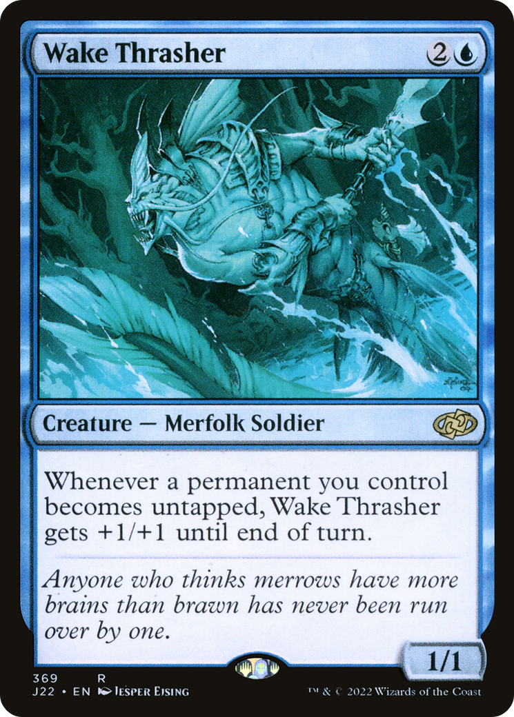 Wake Thrasher (J22-369) - Jumpstart 2022 - Premium MTG Single from Wizards of the Coast - Just $0.25! Shop now at Game Crave Tournament Store